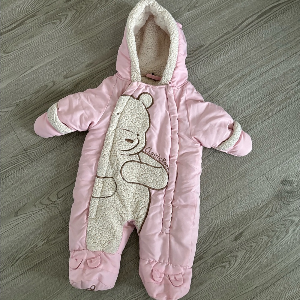 5/$25✨Disney Winnie the Pooh Infant Snowsuit